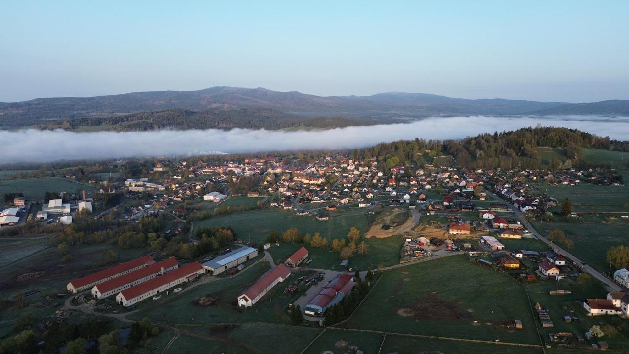 Penzion Sumava - Apartman Horní Planá Exteriör bild